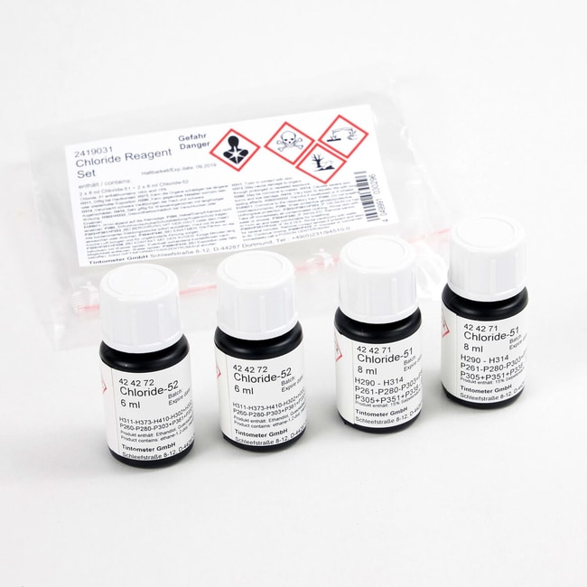 100 TESTS REAGENT TEST CHLORIDE, Menge: