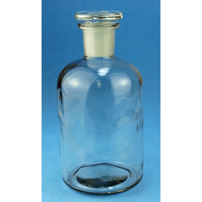 Karl Hecht Flasche, Enghals, mit Glassto