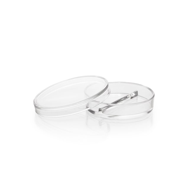 X10 DURAN Petri dish, half-sectional, 10