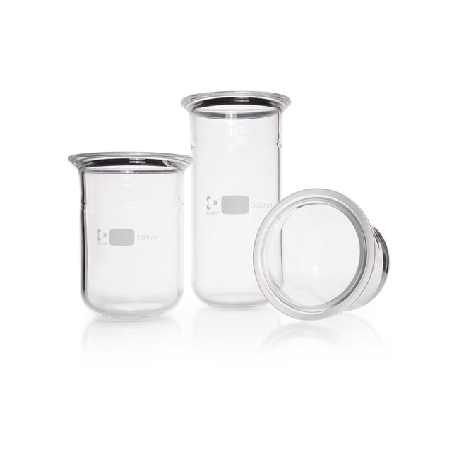 Planschliff-Becher 1000 ml, mit Nut
