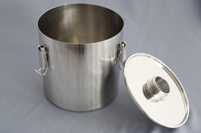 Collecting receptacle, 5 litre, stainles