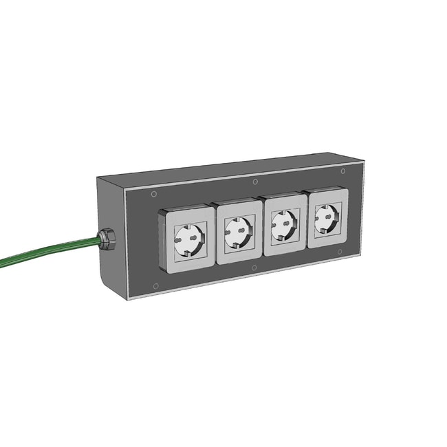 BICASA Electrical Panel with 4 Multiple