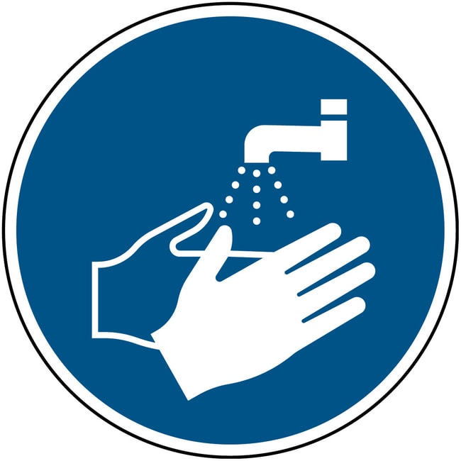 "Wash your hands" signal D200MM PE