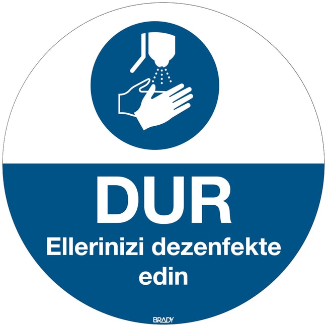 Floor Sign Polyester Turkish M/M061/TK14