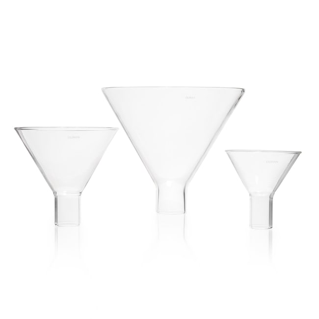 DURAN Powder funnel, short wide stem, d