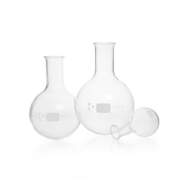 Rundkolben 10000 ml, enghals, mit Bördel