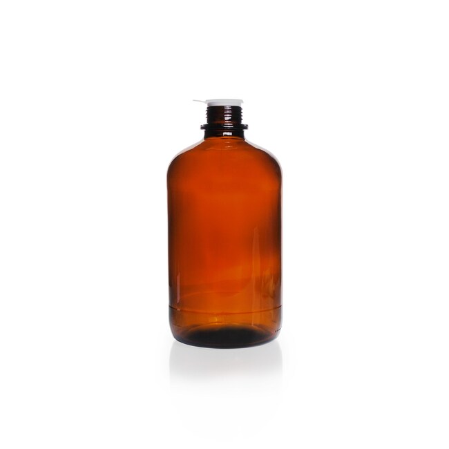 Schraubflasche 2500 ml, enghals, Braungl