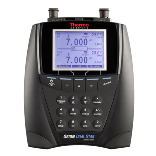 DUALSTAR-MESSGERAET + PH-SONDE with EU &