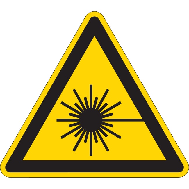 Brady SIGN LASER RADIATION TRI 100MM PP,