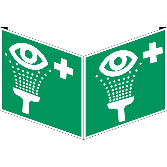 Brady PVC First Aid Flags and Angle Plat