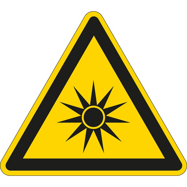 Brady WARNING SAFETY LABELS FOR OPTICAL