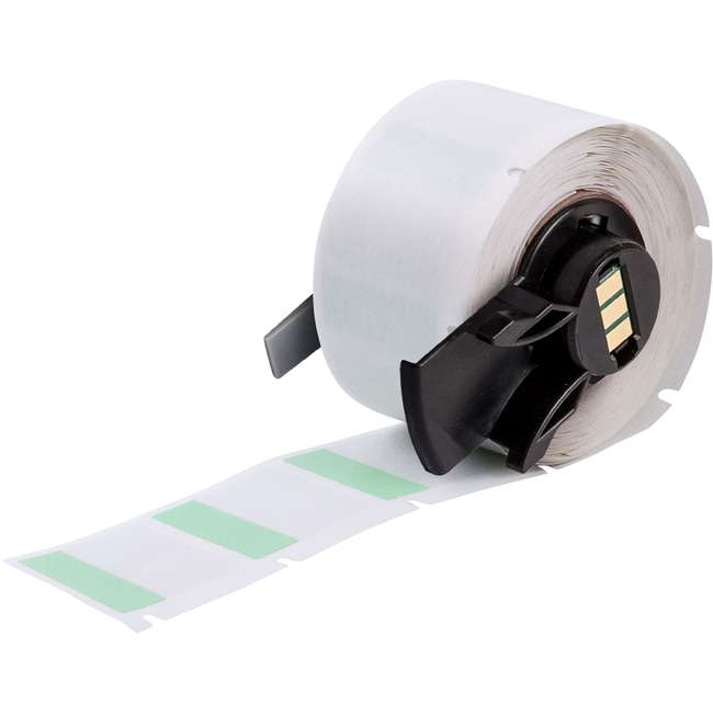 250ROLL Label 25.40 mm x 25.40 mm Green