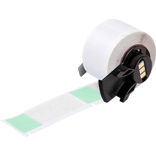 100ROLL Label 63.50 mm x 25.40 mm Green