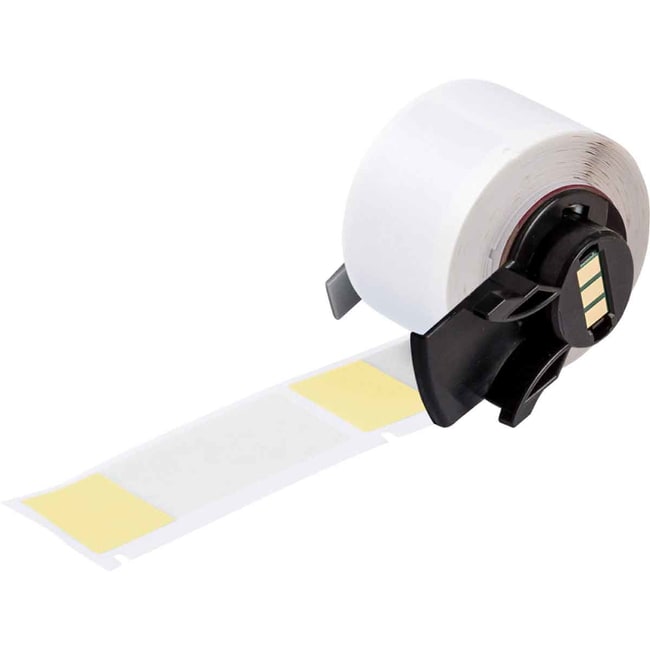 100ROLL Label 63.50 mm x 25.40 mm Yellow