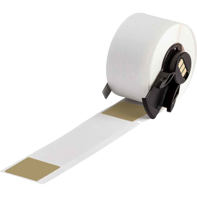 100ROLL Label 101.60 mm x 25.40 mm Brown