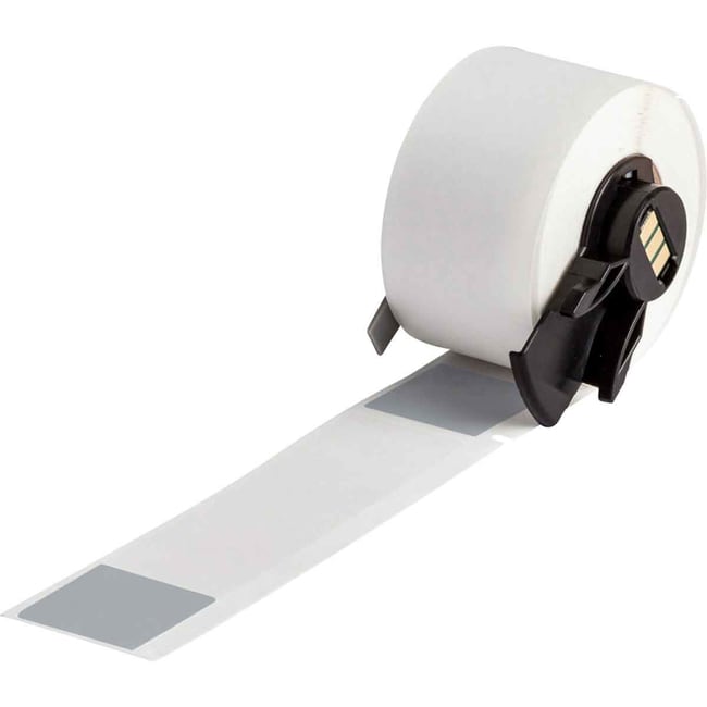 100ROLL Label 101.60 mm x 25.40 mm Grey