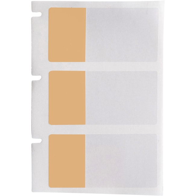 250ROLL Label 38.10 mm x 19.05 mm Orange