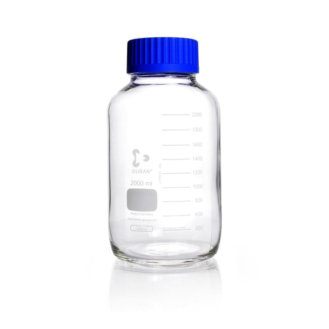X10 Gewindeflasche Weithals, 2000ml, mit