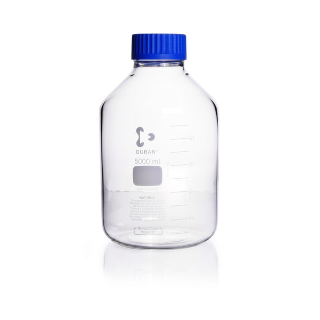 Gewindeflasche Weithals, 5000ml, mit GLS