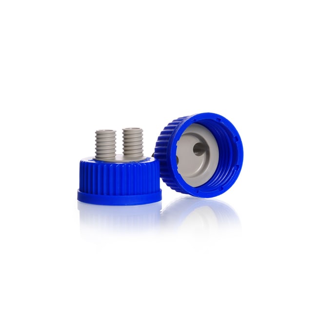 X2 Screw Cap, GL 45, PP, 2 Port GL 14, f