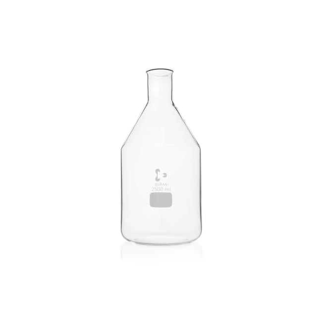 Nährbodenflasche 2500 ml, mit Bördelrand