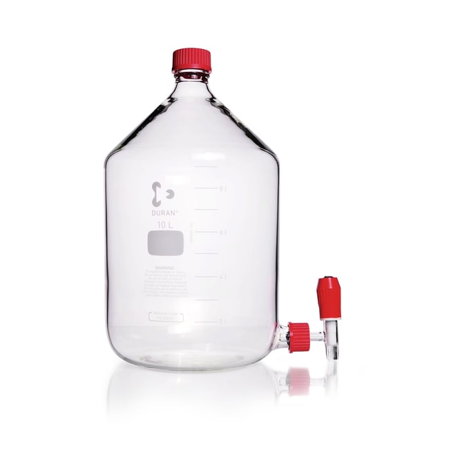 Abklärflasche 10000 ml, mit Gewinde und
