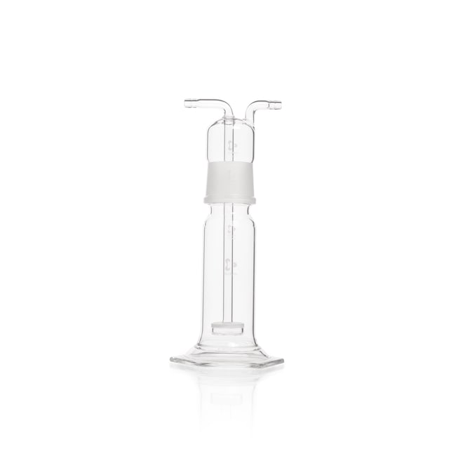 Gaswaschflasche 250 ml mit Fritte