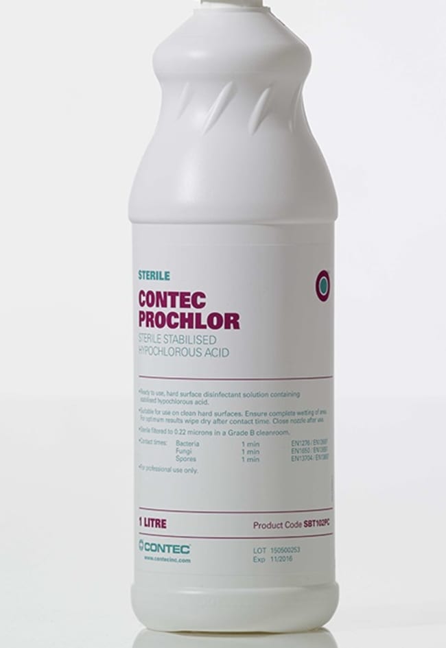 Contec Steriles ProChlor, Kapazita¨t: 1