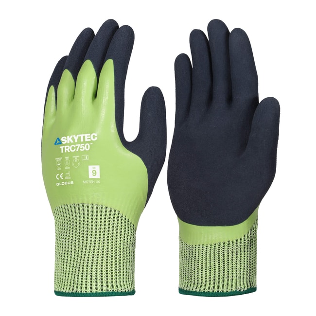 10PR Skytec TRC750 Safety Glove L