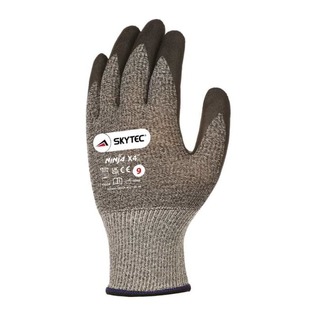 10PR Skytec Ninja X4 10/XL Cut Resistant