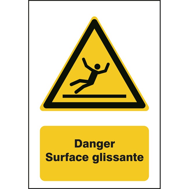 Brady ISO Vertical Safety Sign - Danger: