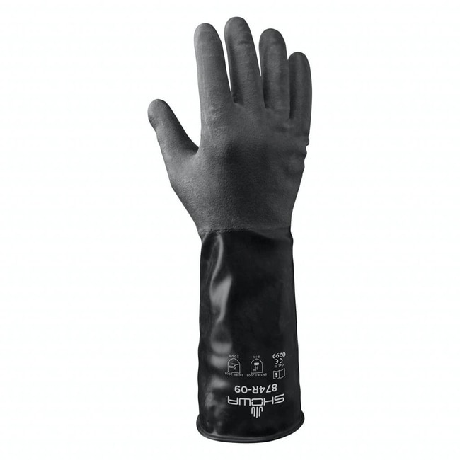 1 PAIR Gloves Butyl II cat III industria