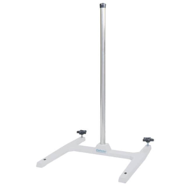 CAST STAND WITH 2 - 1/2" THREATED HOLES,