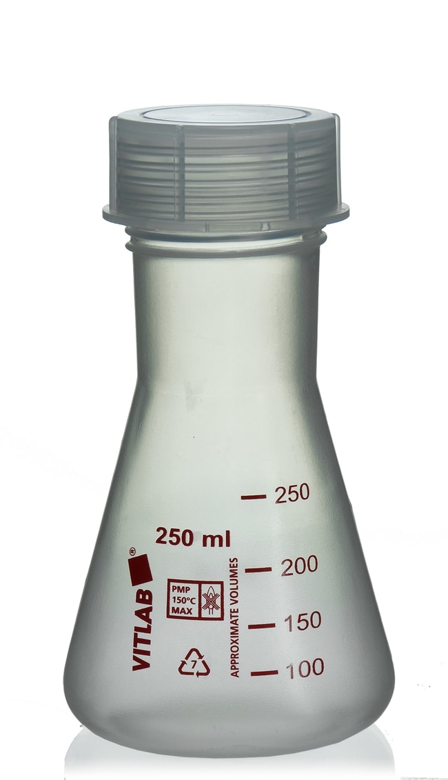ERLENMAYER-KOLBEN, 250 ML *PMP* (VE=6 PC