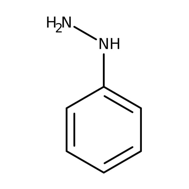 Phenylhydrazine, 97%, C6H8N2, CAS Number