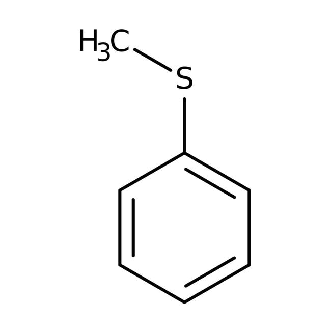 Thioanisole, 99%, C7H8S, CAS Number-100-