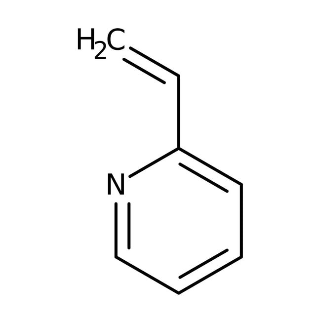 2-Vinylpyridine, 97%, C7H7N, CAS Number-