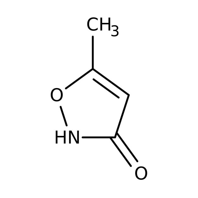 3-Hydroxy-5-methylisoxazole, 97%, C4H5NO