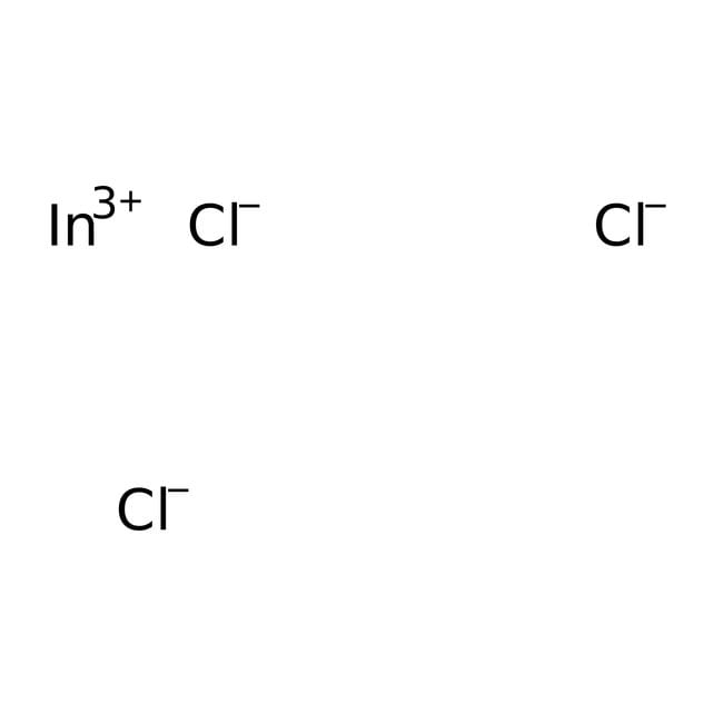 Indium(III) chloride, 99.99%, InCl3, CAS