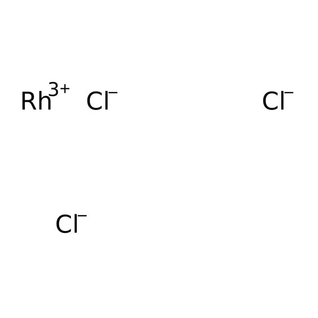 Rhodium(III) chloride, 99.9%, CAS Number
