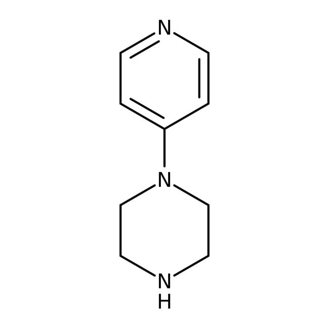 1-(4-Pyridyl)piperazine, 97%, C9H13N3, C