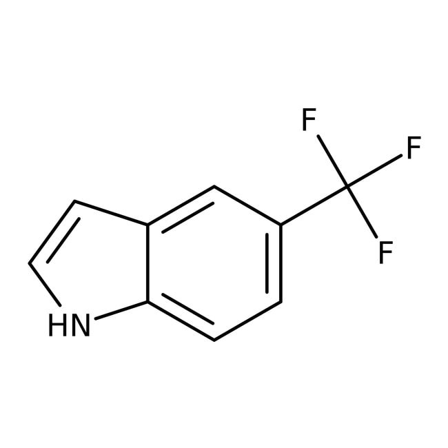 5-(Trifluoromethyl)indole, 98%, C9H6F3N,