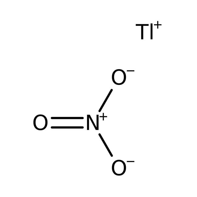 Thallium(I) nitrate, 99.5%, NO3Tl, CAS N
