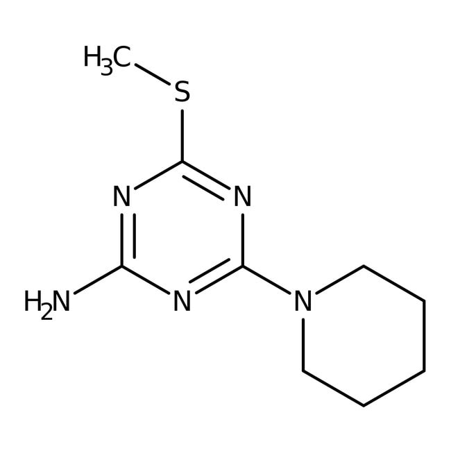4-(Methylthio)-6-piperidino-1, 3, 5-tria
