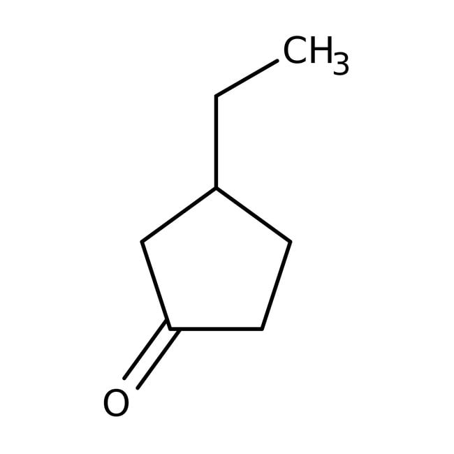 3-Ethylcyclopentanone, 99%, C7H12O, CAS