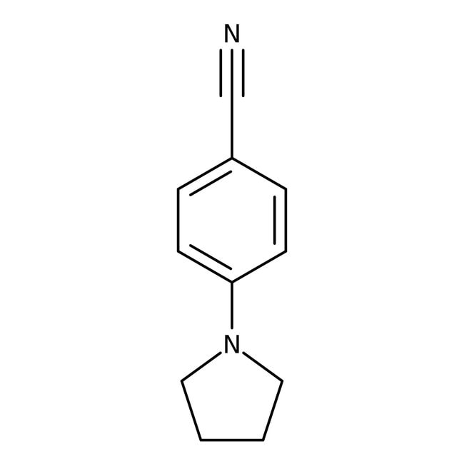 4-(1-Pyrrolidinyl)benzonitril, >-90 %, M