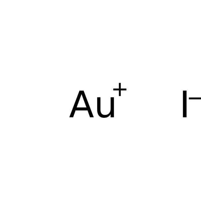 Gold(I) iodide, 99%, AuI, CAS Number-102