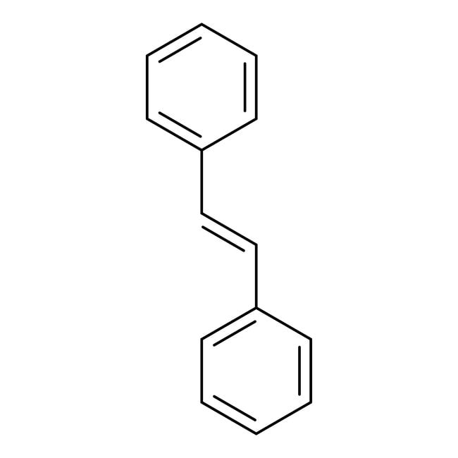 trans-Stilbene, 98%, C14H12, CAS Number-