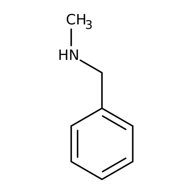 N-Benzylmethylamine, 97%, C8H11N, CAS Nu