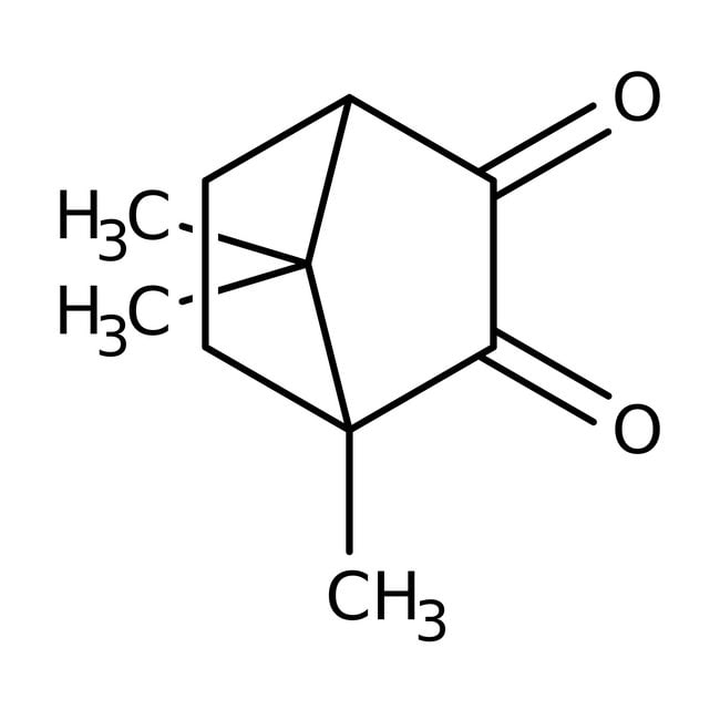 (+/-)-Camphorquinone, 99%, C10H14O2, CAS